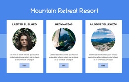 Mountain Retreat Resort – Többcélú WordPress Téma