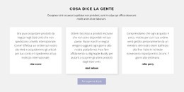 Tre Caselle Di Testo Con Ombra - Design HTML Page Online