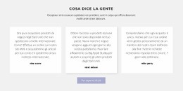 Tre Caselle Di Testo Con Ombra - Modelli Online