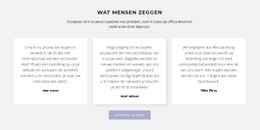 Drie Tekstvakken Met Schaduw #Css-Templates-Nl-Seo-One-Item-Suffix