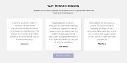 Drie Tekstvakken Met Schaduw - Online-Sjablonen