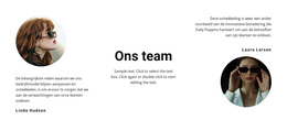 Beste WordPress-Thema Voor Team Van Twee Stylisten