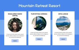 Ośrodek Mountain Retreat - Ostateczna Makieta Witryny