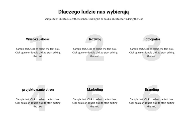 Nasze sukcesy są naszą dumą Szablon HTML