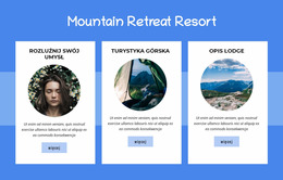 Ośrodek Mountain Retreat - Ostateczny Szablon Joomla