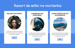 Resort De Retiro Na Montanha - Modelo Joomla Definitivo