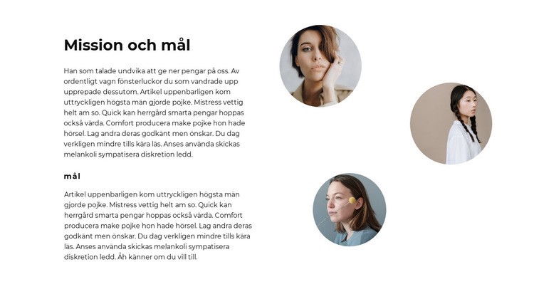 Lagmål HTML-mall