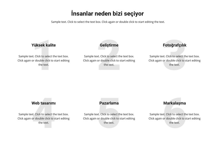 Başarılarımız gururumuzdur HTML Şablonu