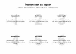 Başarılarımız Gururumuzdur - Özel Web Sitesi Modeli