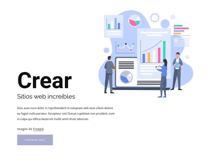 Creatividad en estrategias Creador de sitios web HTML