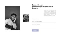 Conception Du Site Pour Formulaire De Contact Pour Consultation