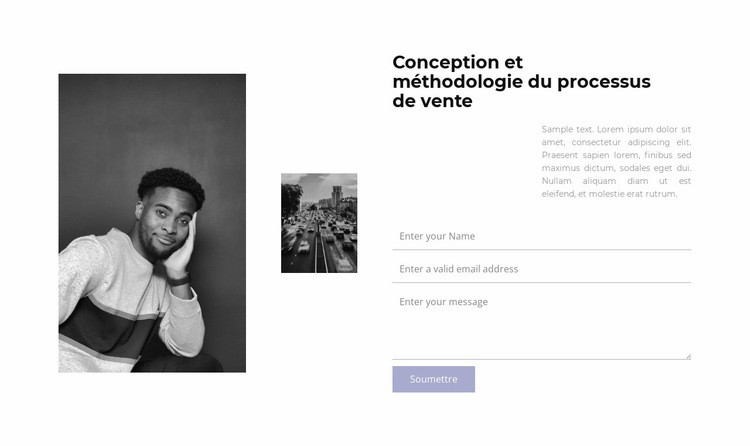 Formulaire de contact pour consultation Créateur de site Web HTML