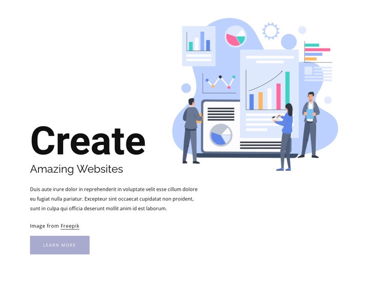 Creativity in strategies Homepage Design
