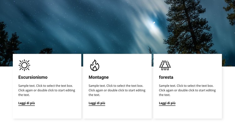 Servizi di viaggio Modello CSS