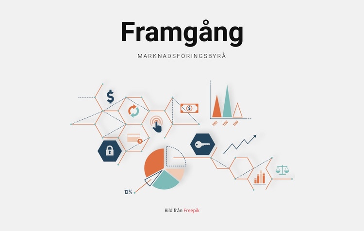 Framgångshistorier Webbplats mall