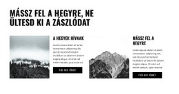 Felkészülés A Túrára – Reszponzív Kialakítás