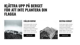 Förbereder För Vandringen - Mall För Mobilwebbplats