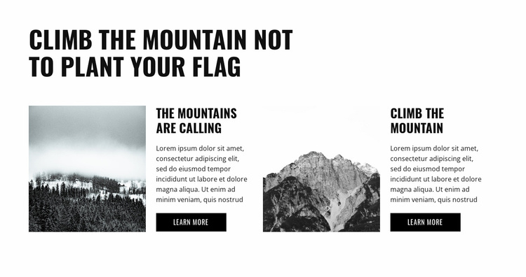 Preparing for the hike Landing Page