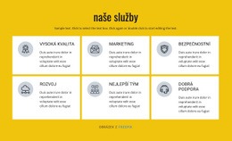 HTML Stránky Pro Marketingová A Prodejní Řešení