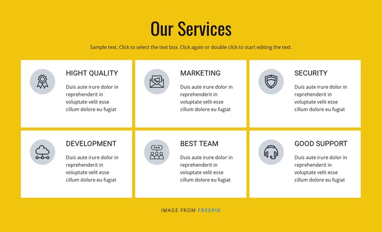 Marketing and sales solutions CSS Template