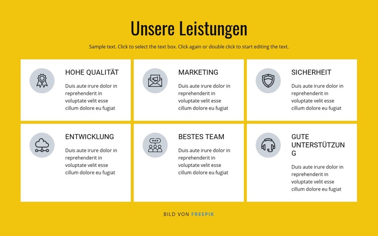 Marketing- und Vertriebslösungen CSS-Vorlage