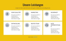 Marketing- Und Vertriebslösungen - Anpassbare Professionelle Zielseite