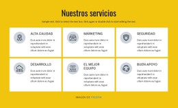 Soluciones De Marketing Y Ventas Plantilla De Página De Destino