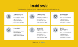 Soluzioni Di Marketing E Vendita - Modello Di Sito Web Gratuito