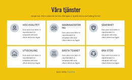 Marknadsförings- Och Försäljningslösningar - Gratis Webbplatsmall