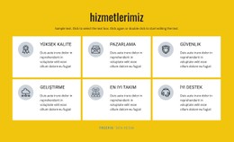 Pazarlama Ve Satış Çözümleri CSS Şablonu