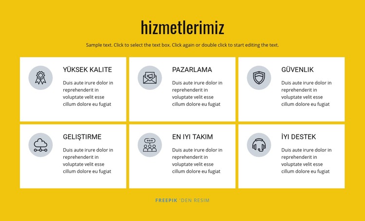 Pazarlama ve satış çözümleri CSS Şablonu