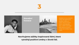 Čtyři Sloupce S Textem A Fotografiemi – Šablona Premium Elements