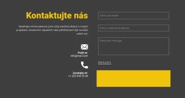 HTML Design Pro Čekáme Na Tebe