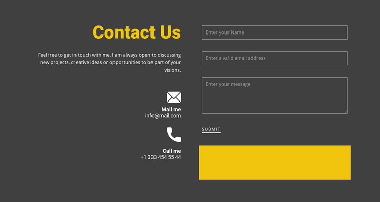 We are waiting for you CSS Template