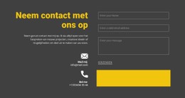 We Wachten Op Je Sjabloon HTML CSS Responsief