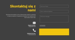 Czekamy Na Ciebie Szablon HTML CSS Responsywny