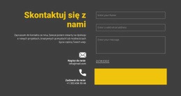 Czekamy Na Ciebie - Łatwy W Użyciu Szablon HTML5