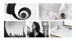 Güzel Fotoğraflar Içeren Galeri Için Çok Amaçlı Web Sitesi Tasarımı