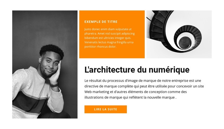 C'est notre ingénieur Modèles de constructeur de sites Web