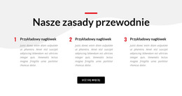 Nasze Zasady Przewodnie - Układ Strony HTML