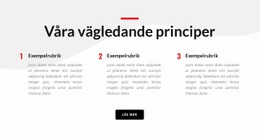 Gratis Onlinemall För Våra Vägledande Principer