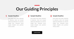 Our Guiding Principles - Free Website Design
