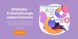 Atemberaubendes Webdesign Für Komplexe Website-Entwicklung