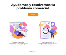 Dos Formas De Resolver Problemas - Plantilla De Página De Destino