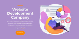 Complex website development - HTML5 Template by Nicepage