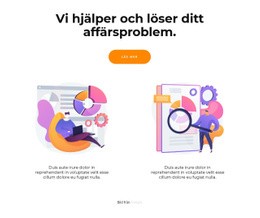 Webbplatsdesign För Två Sätt Att Lösa Problem