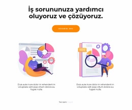 Sorunları Çözmenin Iki Yolu - E-Ticaret Açılış Sayfası