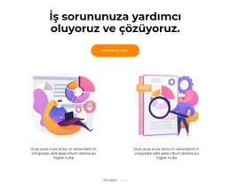 Sorunları Çözmenin Iki Yolu - HTML Site Builder