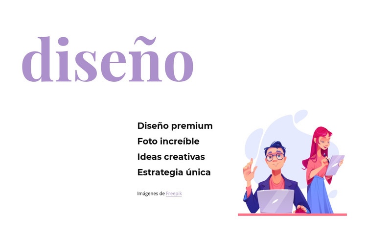 Diseño progresivo Plantillas de creación de sitios web