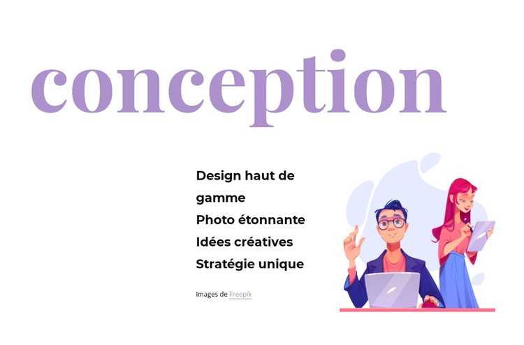 Conception progressive Conception de site Web